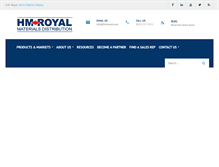 Tablet Screenshot of hmroyal.com